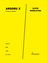 Alvin Singleton: Argoru X for solo trumpet